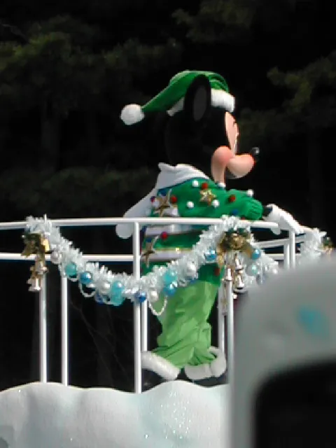 ミッキーマウス（ディズニー・ジャンボ・クリスマスパレード）