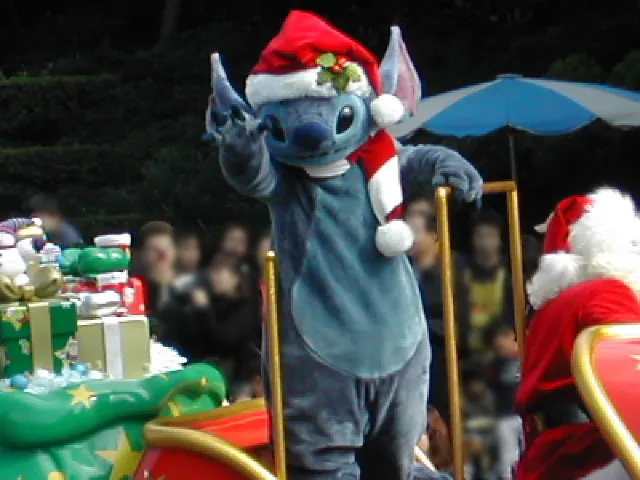 スティッチ（ディズニー・ジャンボ・クリスマスパレード）