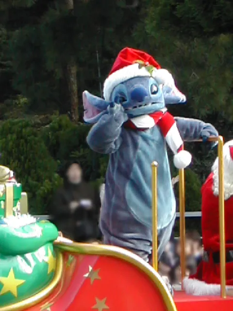スティッチ（ディズニー・ジャンボ・クリスマスパレード）