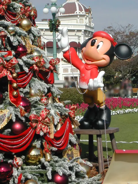飾り付けミッキーマウス（クリスマス・ファンタジー 2005）