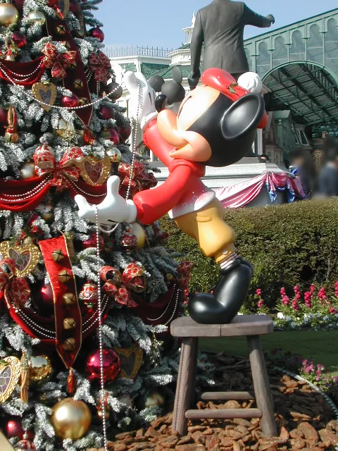 飾り付けミッキーマウス（クリスマス・ファンタジー 2005）