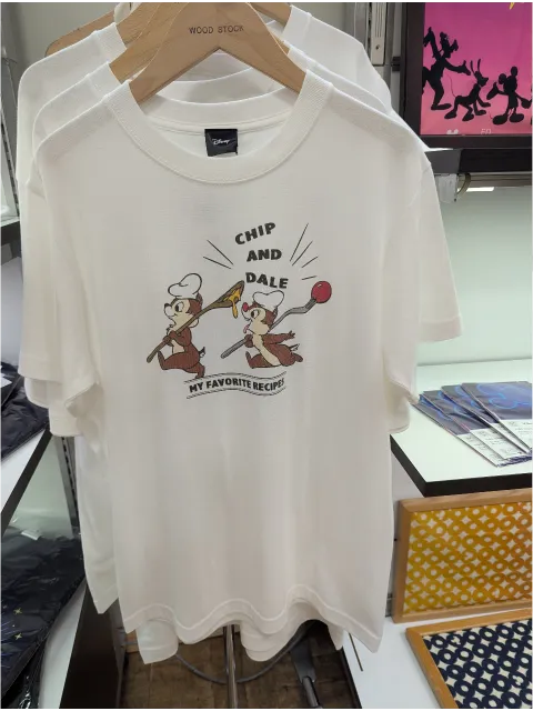 チップとデールのTシャツ(Disney THE MARKET 2026)